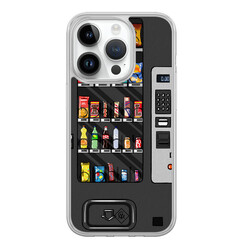 Casimoda iPhone 14 Pro hybride hoesje - Snoepautomaat