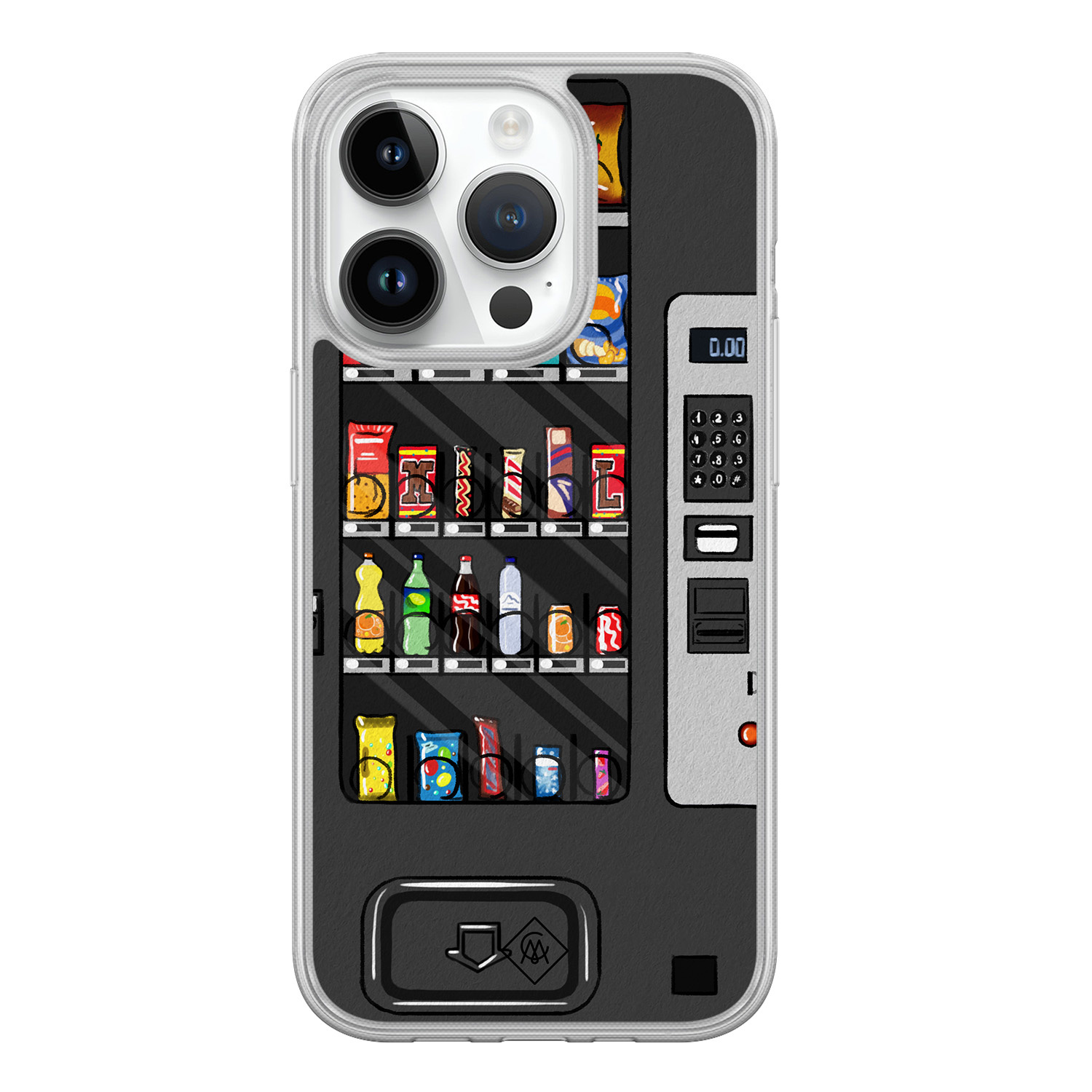 iPhone 14 Pro hybride hoesje - Snoepautomaat
