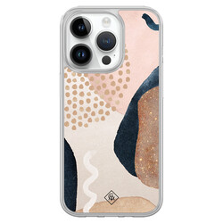 Yoedge Blume Handyhülle für Apple iPhone 11 Hülle 6,1 Transparent Wellen Blumen Erdbeere