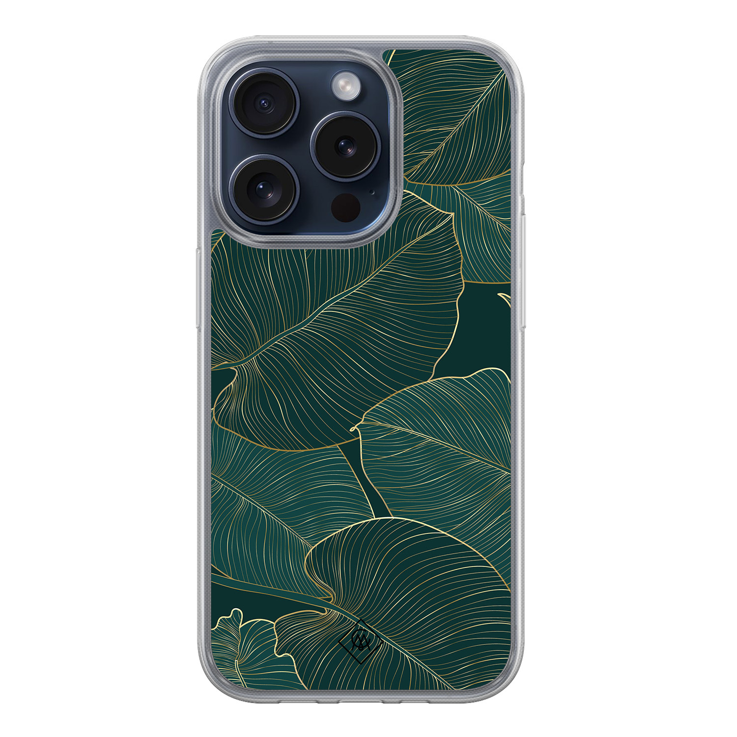 iPhone 15 Pro hybride hoesje - Monstera leaves