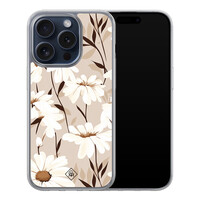 Casimoda iPhone 15 Pro hybride hoesje - In bloom