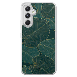 Casimoda Samsung Galaxy A54 hybride hoesje - Monstera leaves