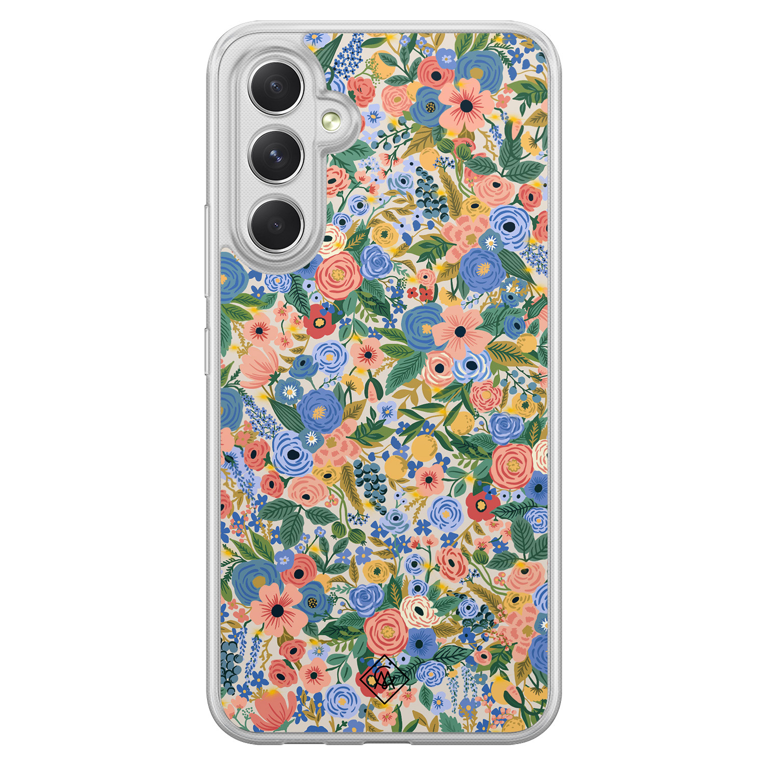Samsung Galaxy A54 hybride hoesje - Blue gardens