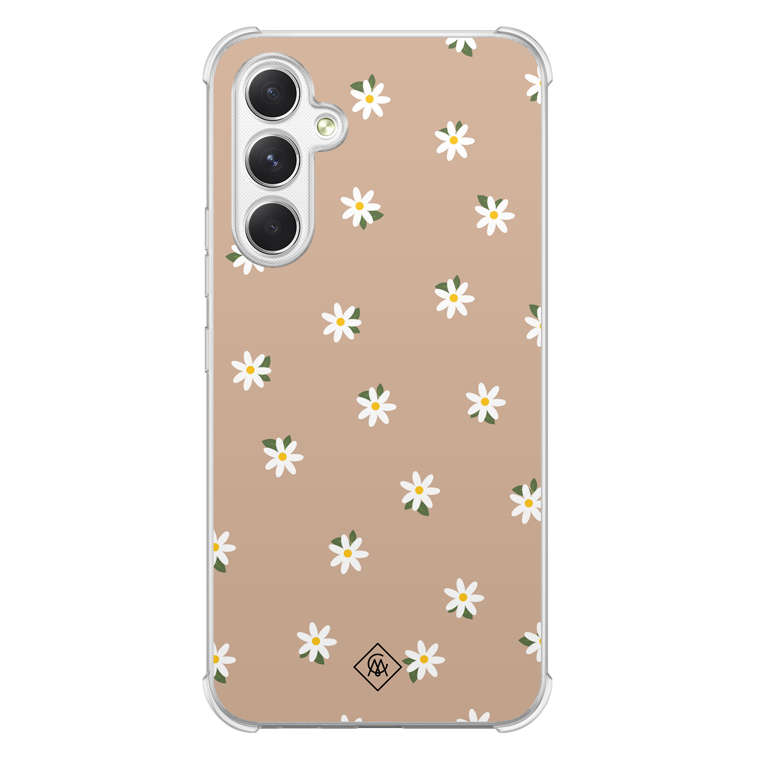 Samsung Galaxy A54 shockproof hoesje - Sweet daisies