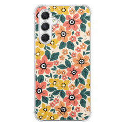 Casimoda Samsung Galaxy A54 shockproof hoesje - Blossom