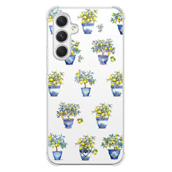 Casimoda Samsung Galaxy A54 shockproof hoesje - Lemon trees
