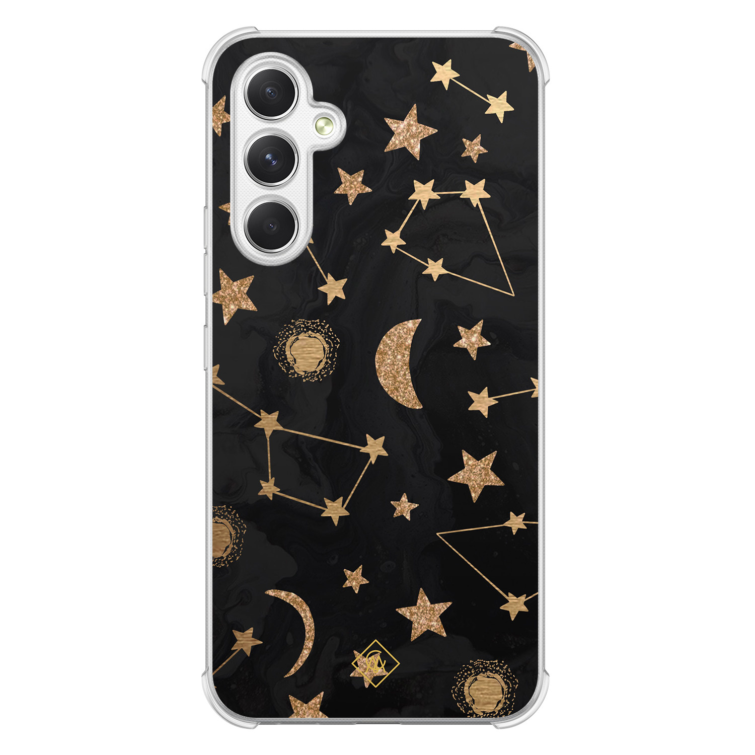 Samsung Galaxy A54 shockproof hoesje - Counting the stars