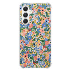Casimoda Samsung Galaxy A54 shockproof hoesje - Blue gardens