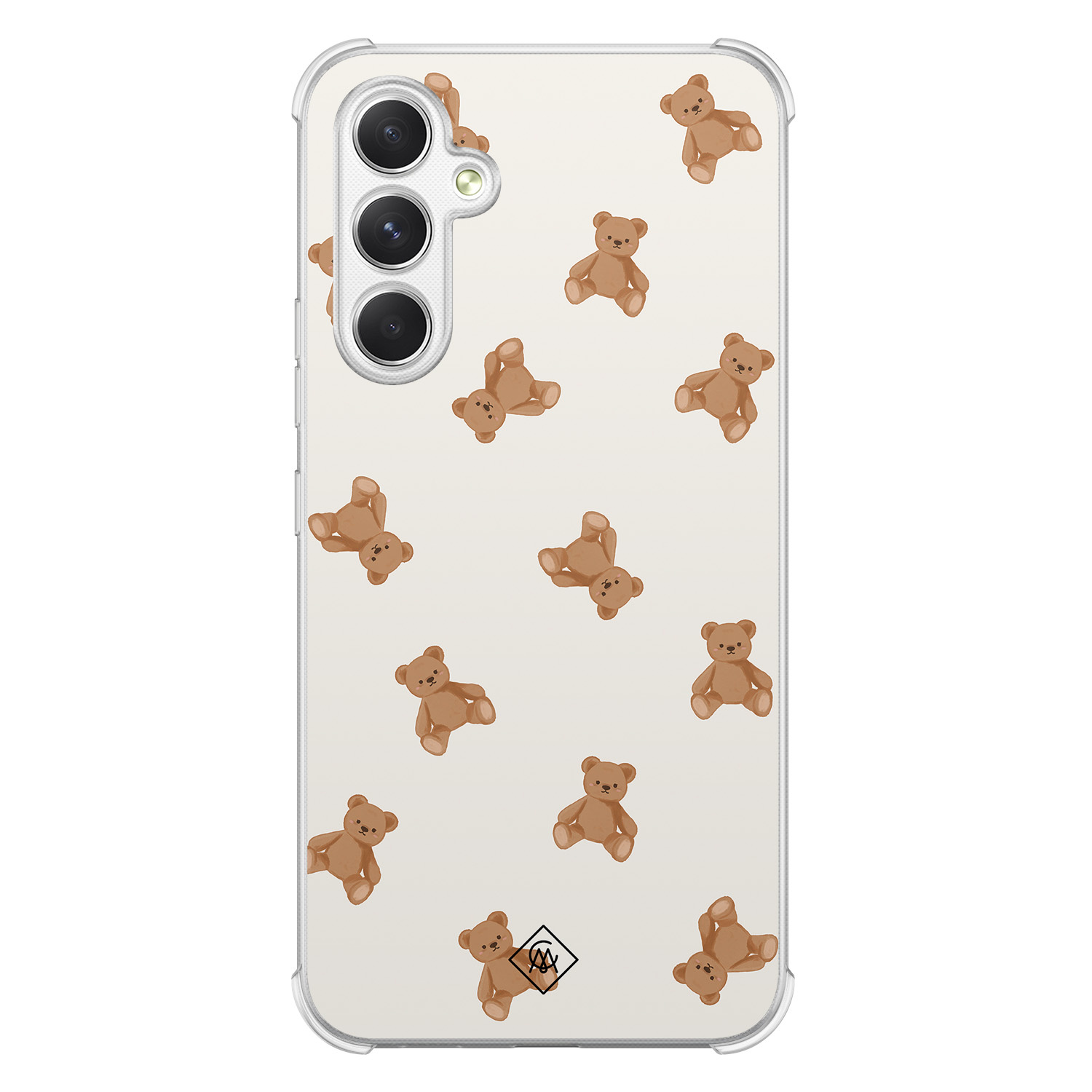 Samsung Galaxy A54 shockproof hoesje - Teddybeer