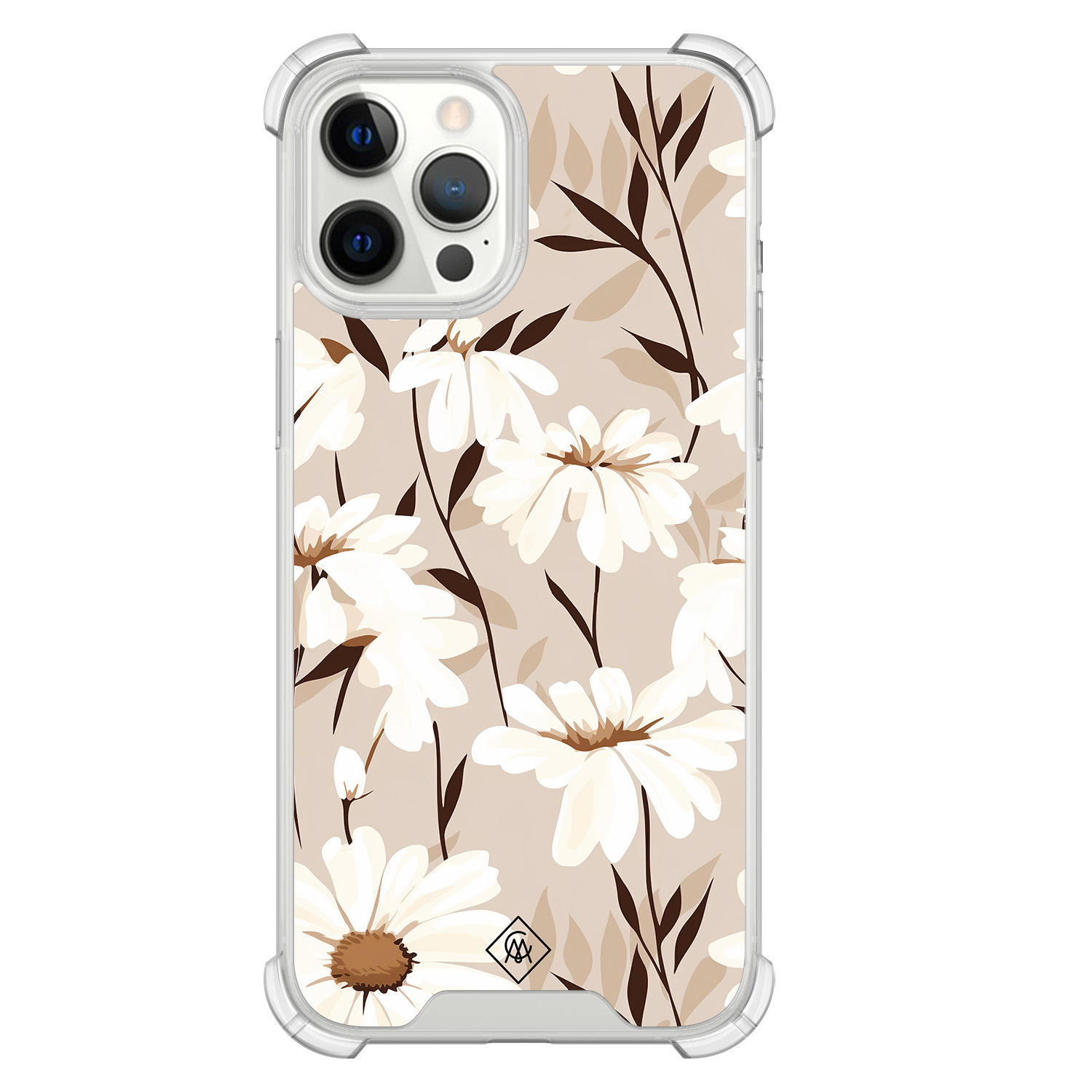 iPhone 12 Pro Max shockproof hoesje In bloom