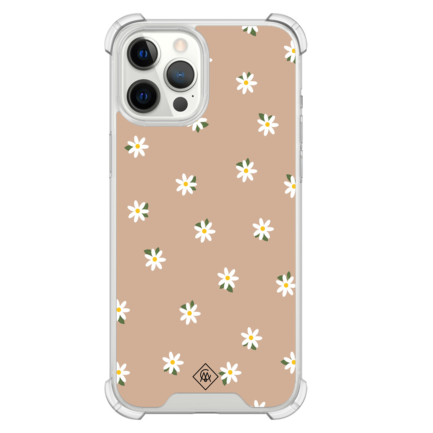 iPhone 12 Pro Max shockproof hoesje - Sweet daisies