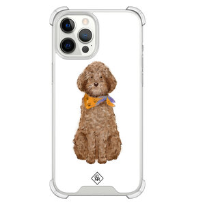 Casimoda iPhone 12 Pro Max shockproof hoesje - Labradoodle