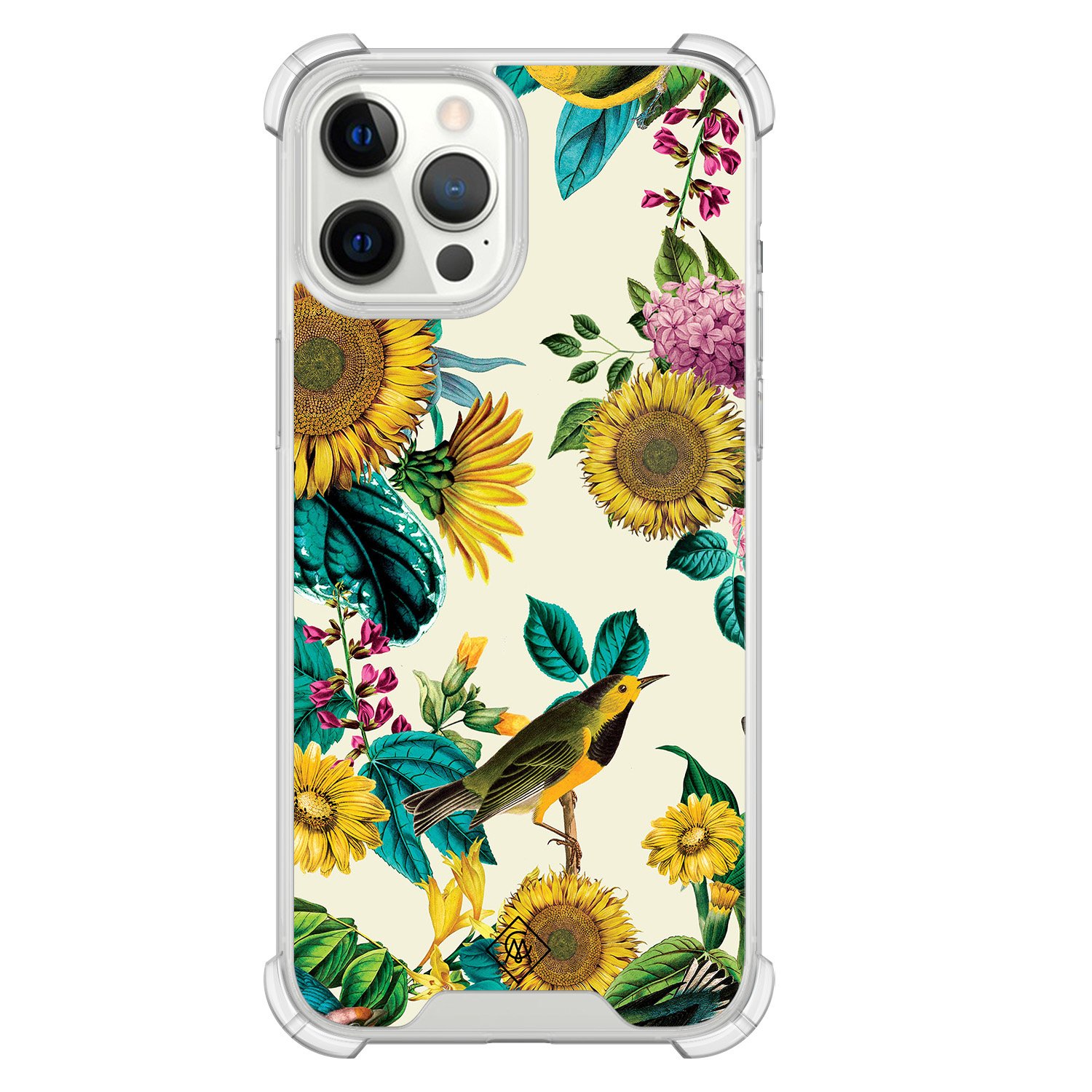 iPhone 12 Pro Max shockproof hoesje - Sunflowers