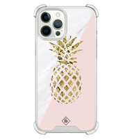 Casimoda iPhone 12 Pro Max shockproof hoesje - Ananas