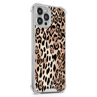 Casimoda iPhone 12 Pro Max shockproof hoesje - Golden wildcat