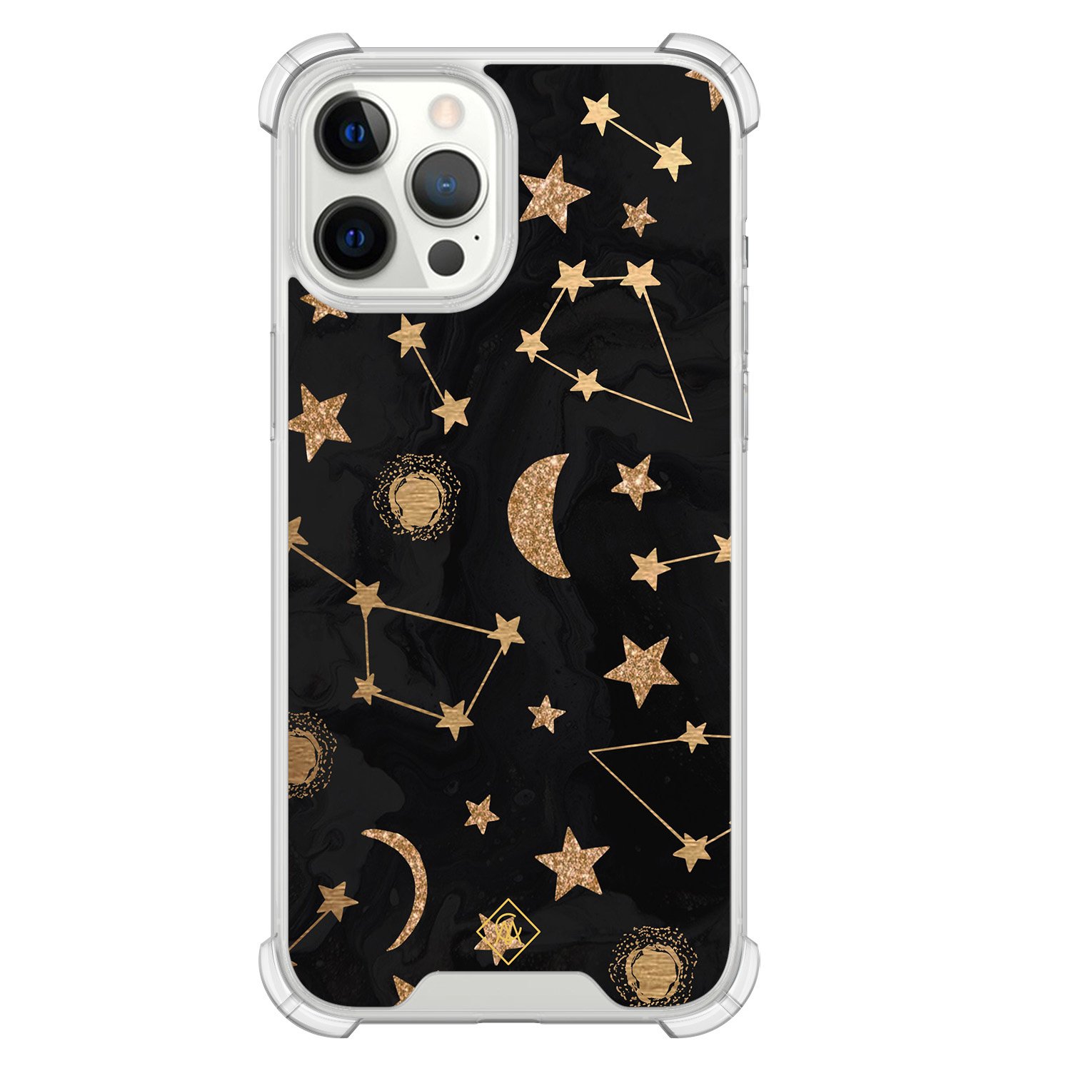 iPhone 12 Pro Max shockproof hoesje - Counting the stars