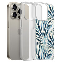 Casimoda iPhone 15 Pro Max hybride hoesje - Japandi waves