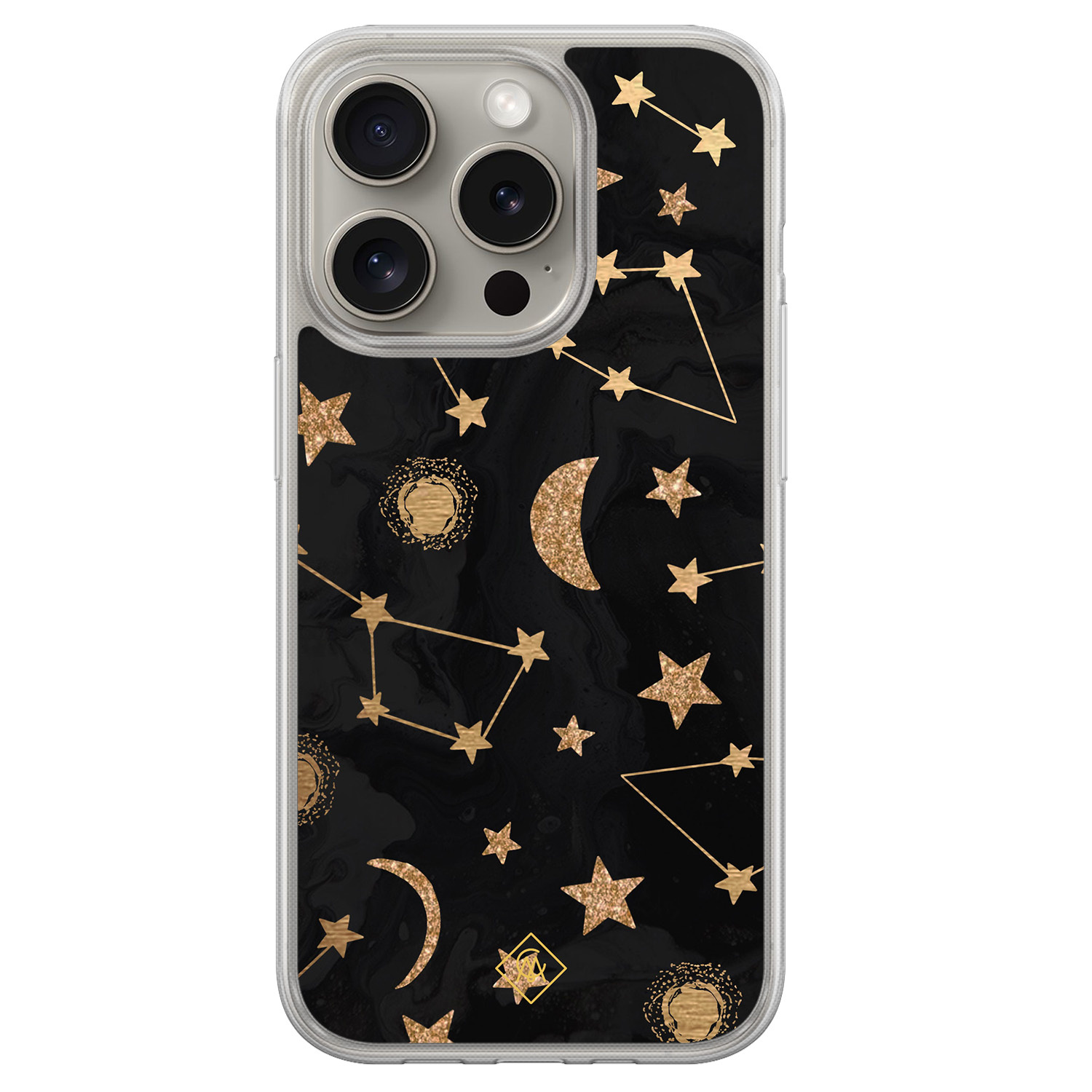 iPhone 15 Pro Max hybride hoesje - Counting the stars