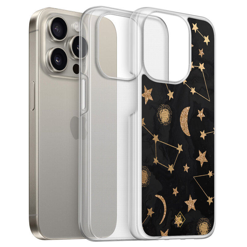 Casimoda iPhone 15 Pro Max hybride hoesje - Counting the stars