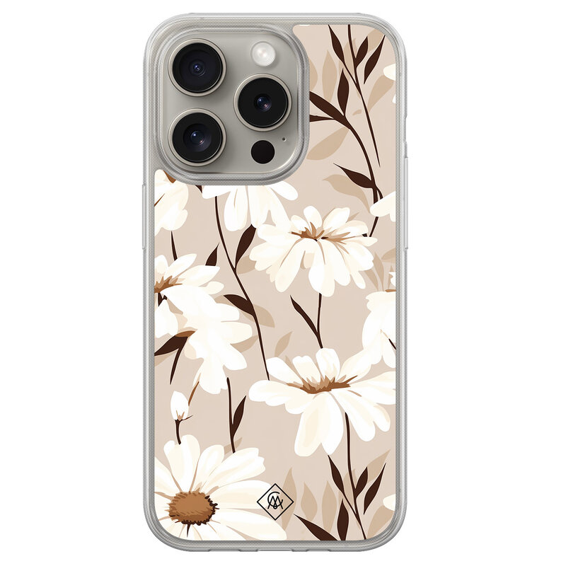 Casimoda iPhone 15 Pro Max hybride hoesje - In bloom