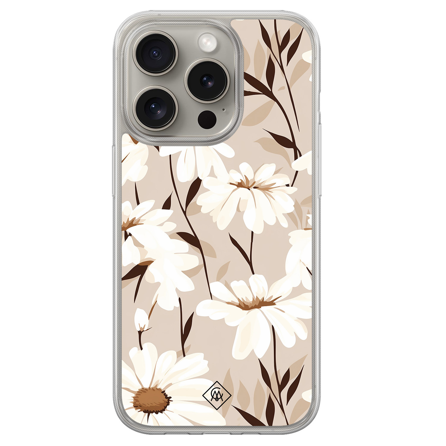 iPhone 15 Pro Max hybride hoesje - In bloom