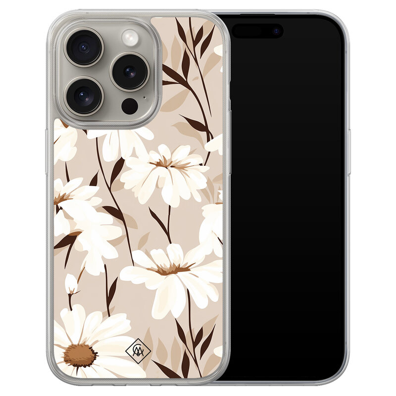 Casimoda iPhone 15 Pro Max hybride hoesje - In bloom