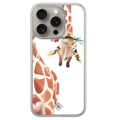 Casimoda iPhone 15 Pro Max hybride hoesje - Giraffe