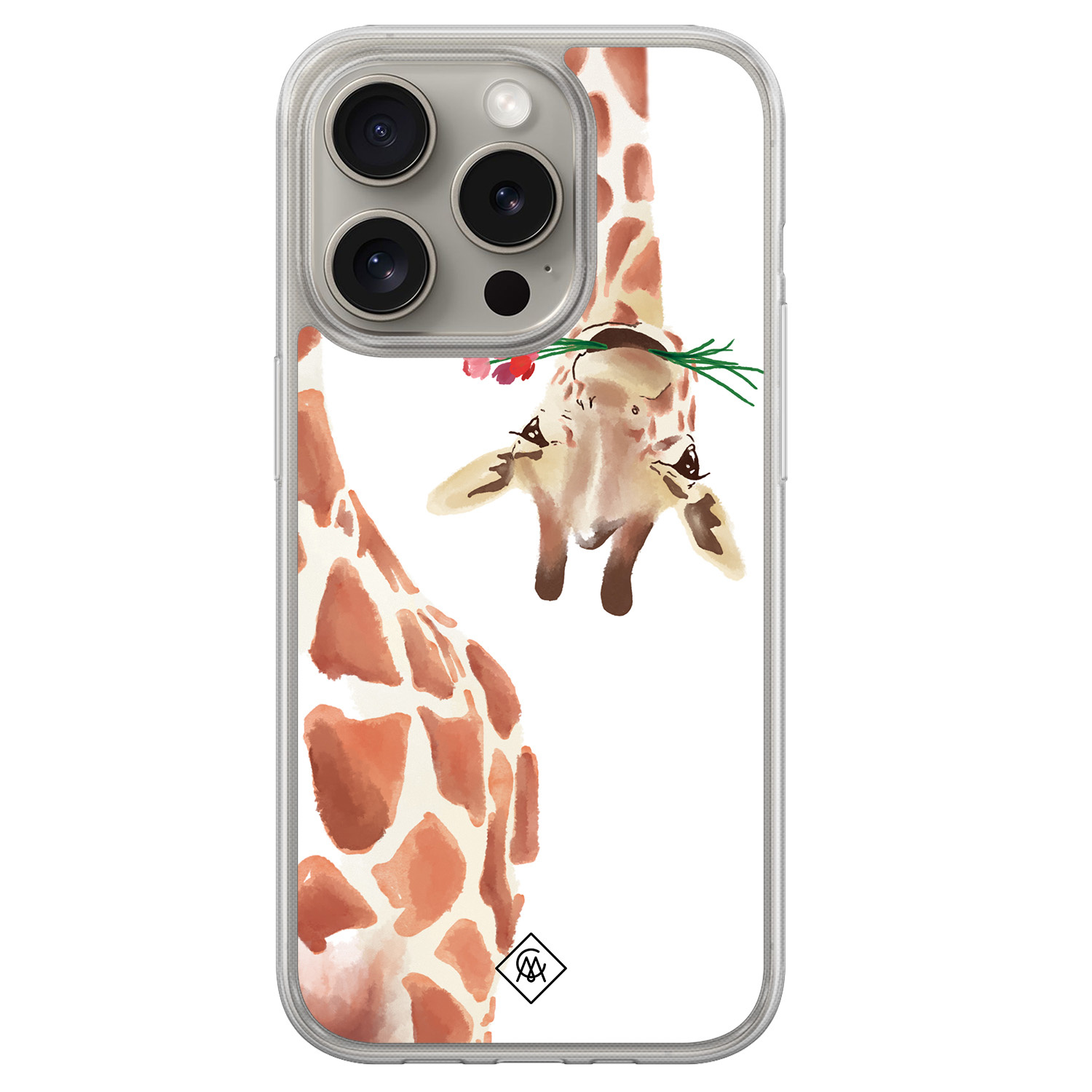 iPhone 15 Pro Max hybride hoesje - Giraffe