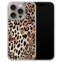 Casimoda iPhone 15 Pro Max hybride hoesje - Golden wildcat