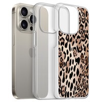 Casimoda iPhone 15 Pro Max hybride hoesje - Golden wildcat