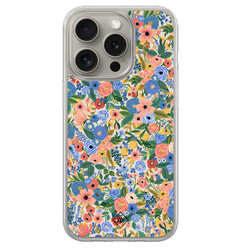 Casimoda iPhone 15 Pro Max hybride hoesje - Blue gardens