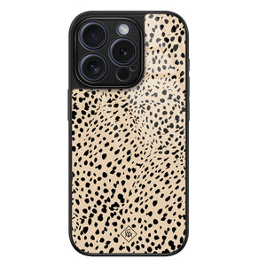 Casimoda iPhone 15 Pro glazen hardcase - Spot on