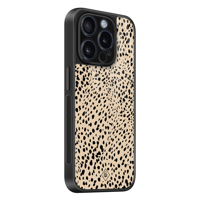 Casimoda iPhone 15 Pro glazen hardcase - Spot on