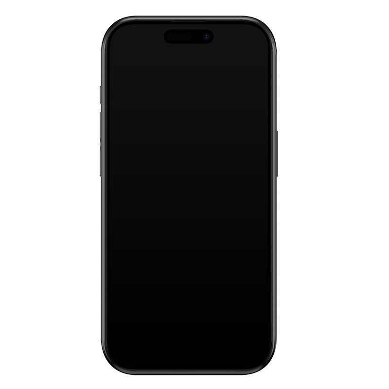 Casimoda iPhone 15 Pro glazen hardcase - Marmer lichtblauw