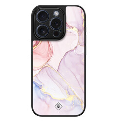 Casimoda iPhone 15 Pro glazen hardcase - Purple sky