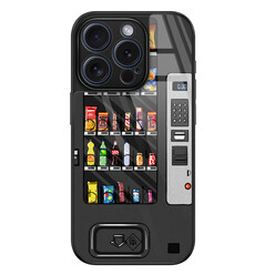 Casimoda iPhone 15 Pro glazen hardcase - Snoepautomaat