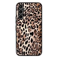 Casimoda Samsung Galaxy A54 hoesje - Golden wildcat