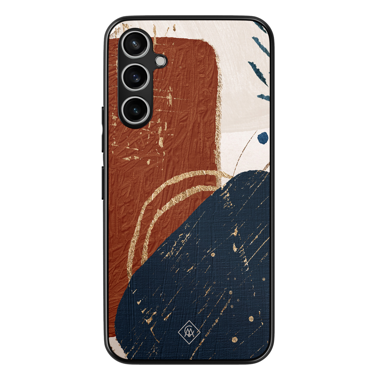 Samsung Galaxy A54 hoesje - Abstract terracotta