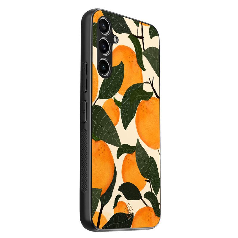 Casimoda Samsung Galaxy A54 hoesje - Orange garden