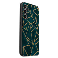 Casimoda Samsung Galaxy A54 hoesje - Blue shapes