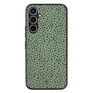 Casimoda Samsung Galaxy S23 FE hoesje - Green confetti