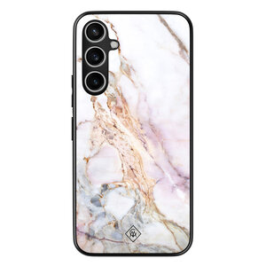 Casimoda Samsung Galaxy S23 FE hoesje - Parelmoer marmer