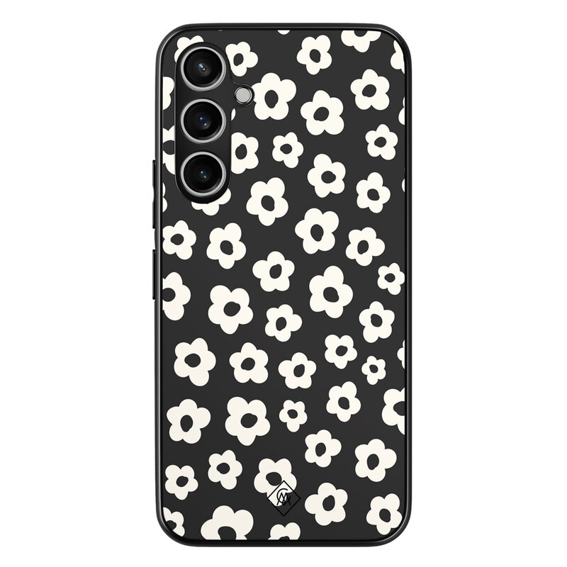 Casimoda Samsung Galaxy S23 FE hoesje - Retro bloempjes