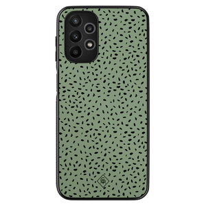 Casimoda Samsung Galaxy A13 4G hoesje - Green confetti