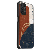 Casimoda Samsung Galaxy A13 4G hoesje - Abstract terracotta