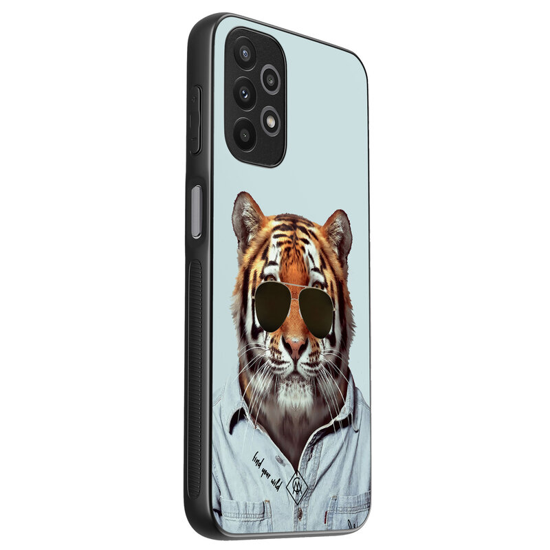 Casimoda Samsung Galaxy A13 4G hoesje - Tijger wild