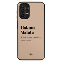 Casimoda Samsung Galaxy A13 4G hoesje - Hakuna matata