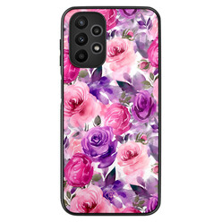 Casimoda Samsung Galaxy A23 hoesje - Rosy blooms