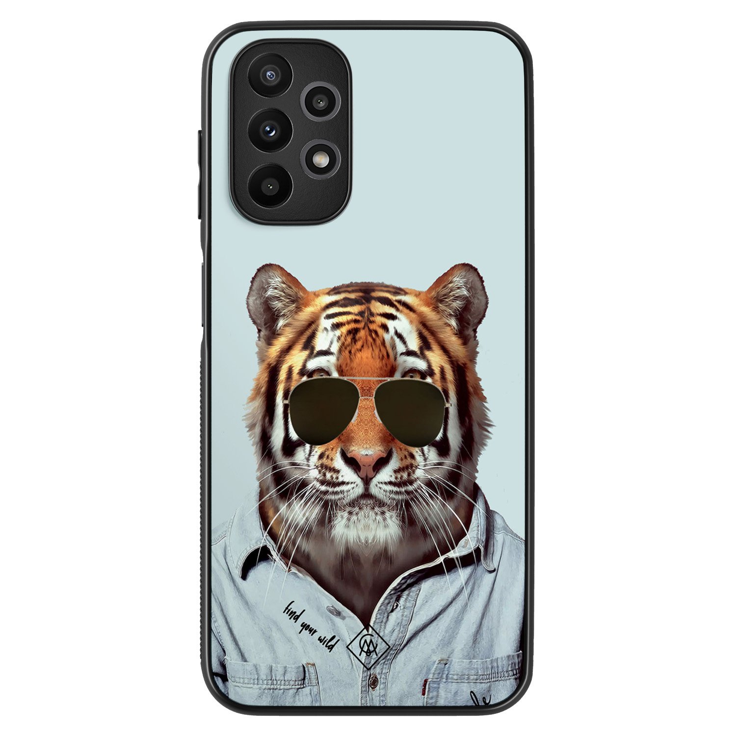 Samsung Galaxy A23 hoesje - Tijger wild