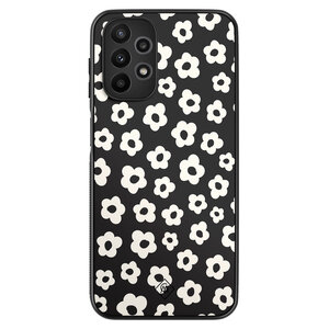 Casimoda Samsung Galaxy A23 hoesje - Retro bloempjes